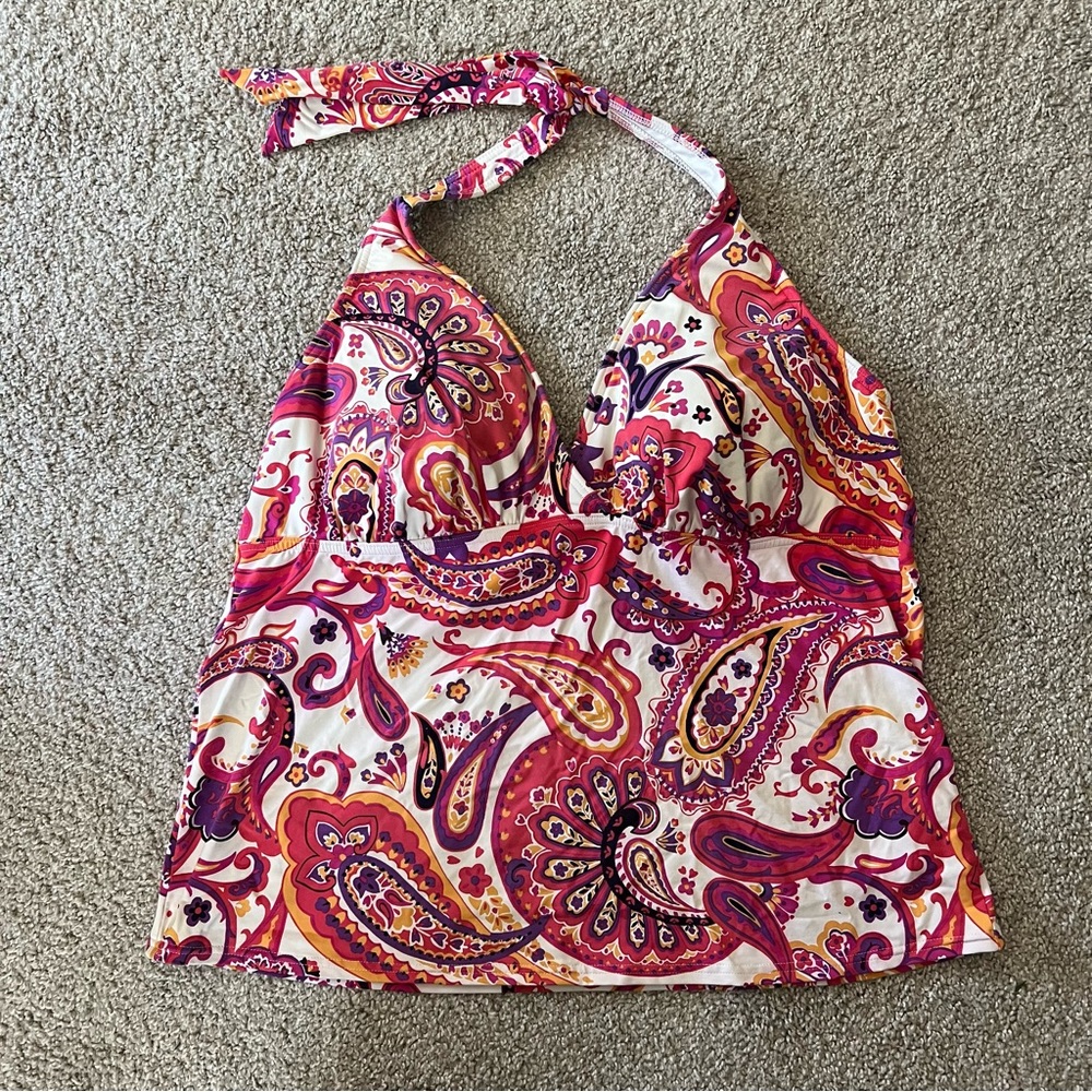 Lands End Tankini Top 16